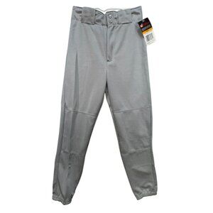 Wilson Mens Baseball Pants  Performance Stitching Size Small Grey
